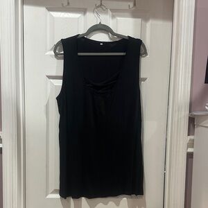 Source Unknown Black Tank Top